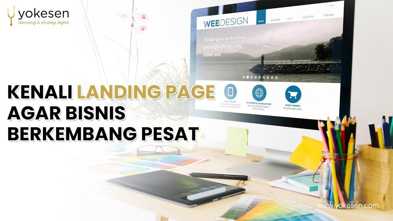 landing page agar bisnis berkembang
